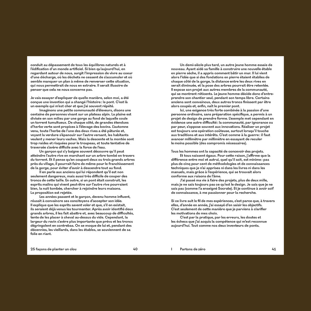 25 façons de planter un clou