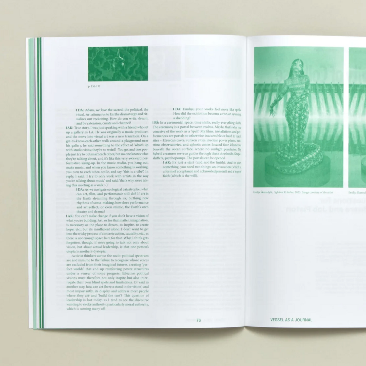 As a Journal Issue 9: Vessel