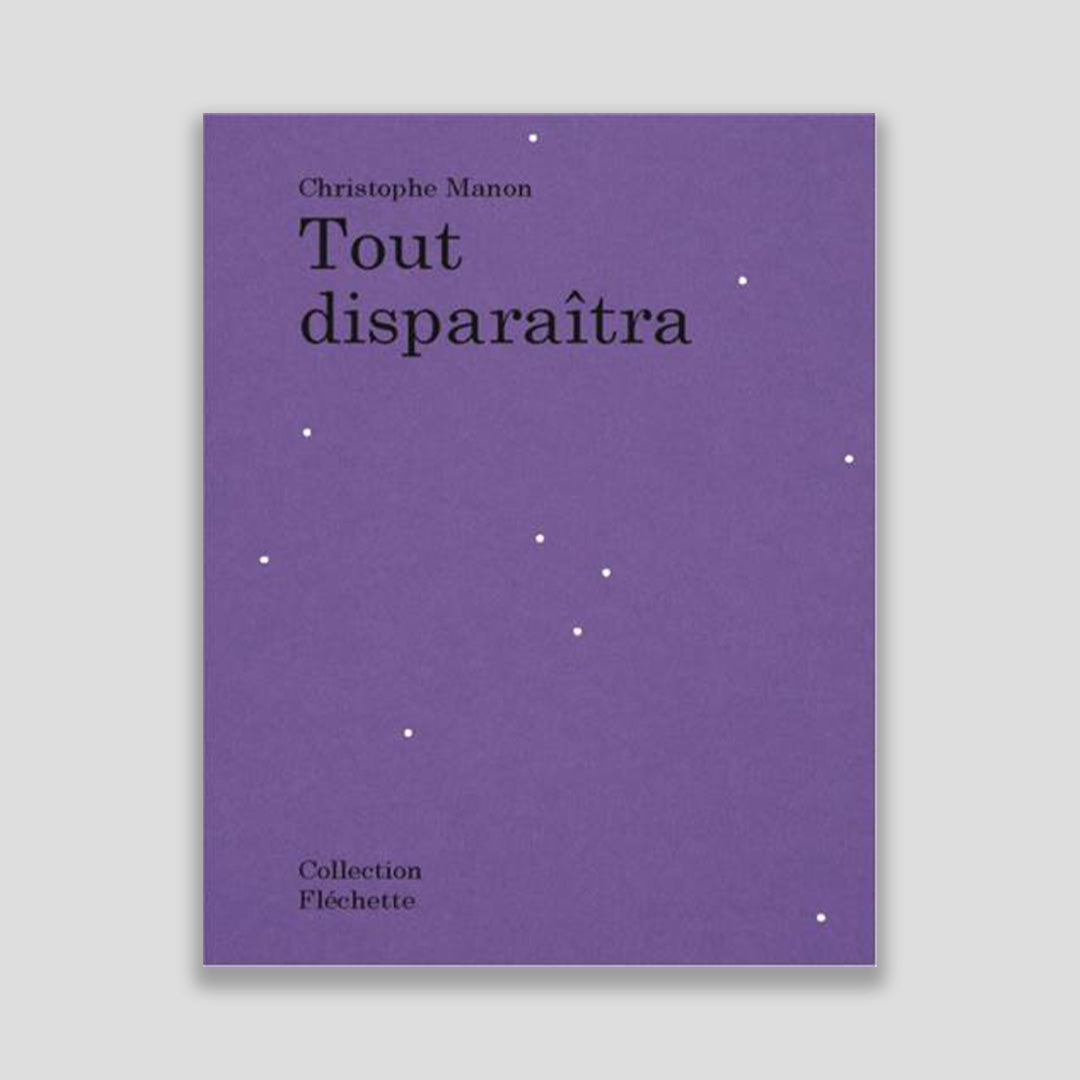 Tout disparaItra