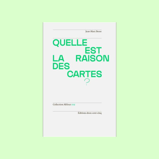 Quelle est la raison des cartes?