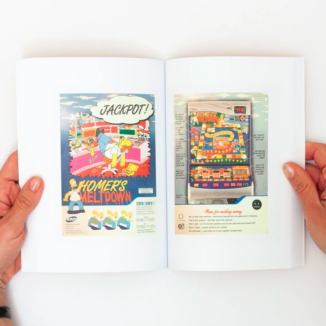 A Compendium of Print Advertising from The Simpsons