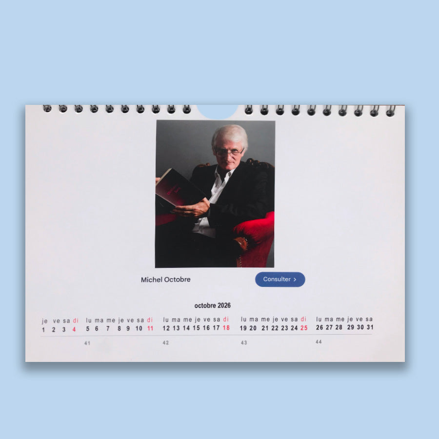 Le calendrier des noms de famille