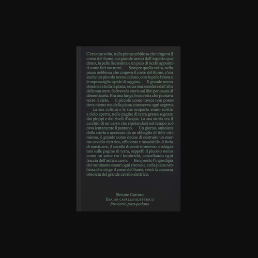 Era un cavallo elettrico – Breviario post-padano