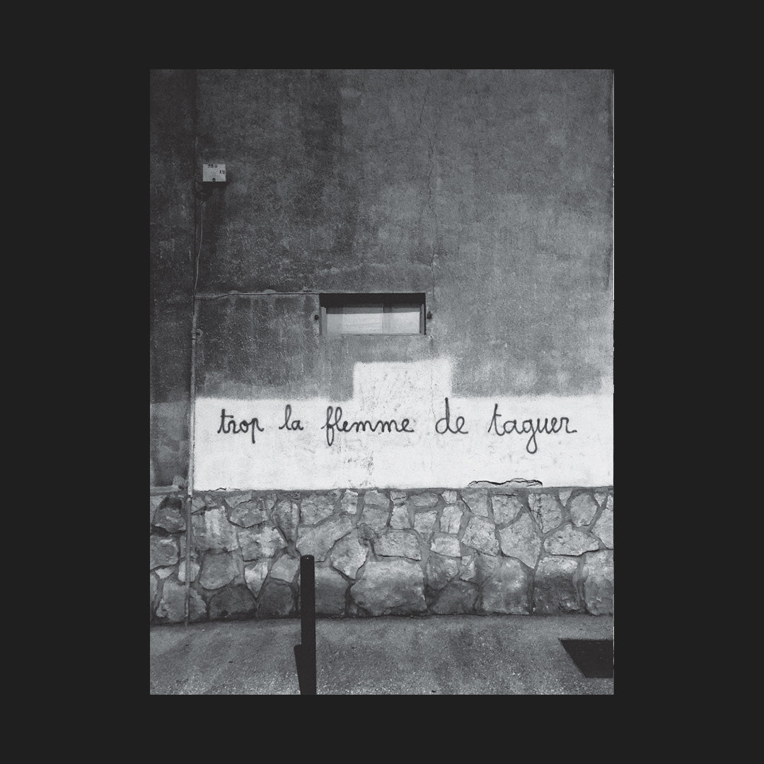 Affiche Trop la flemme de taguer