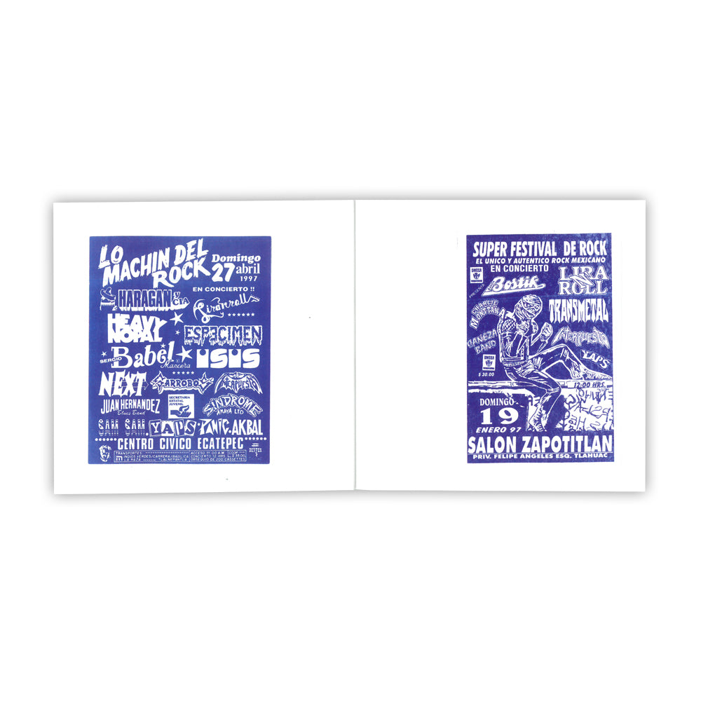 Punk Rock Mexican Flyers 1990 - 2000