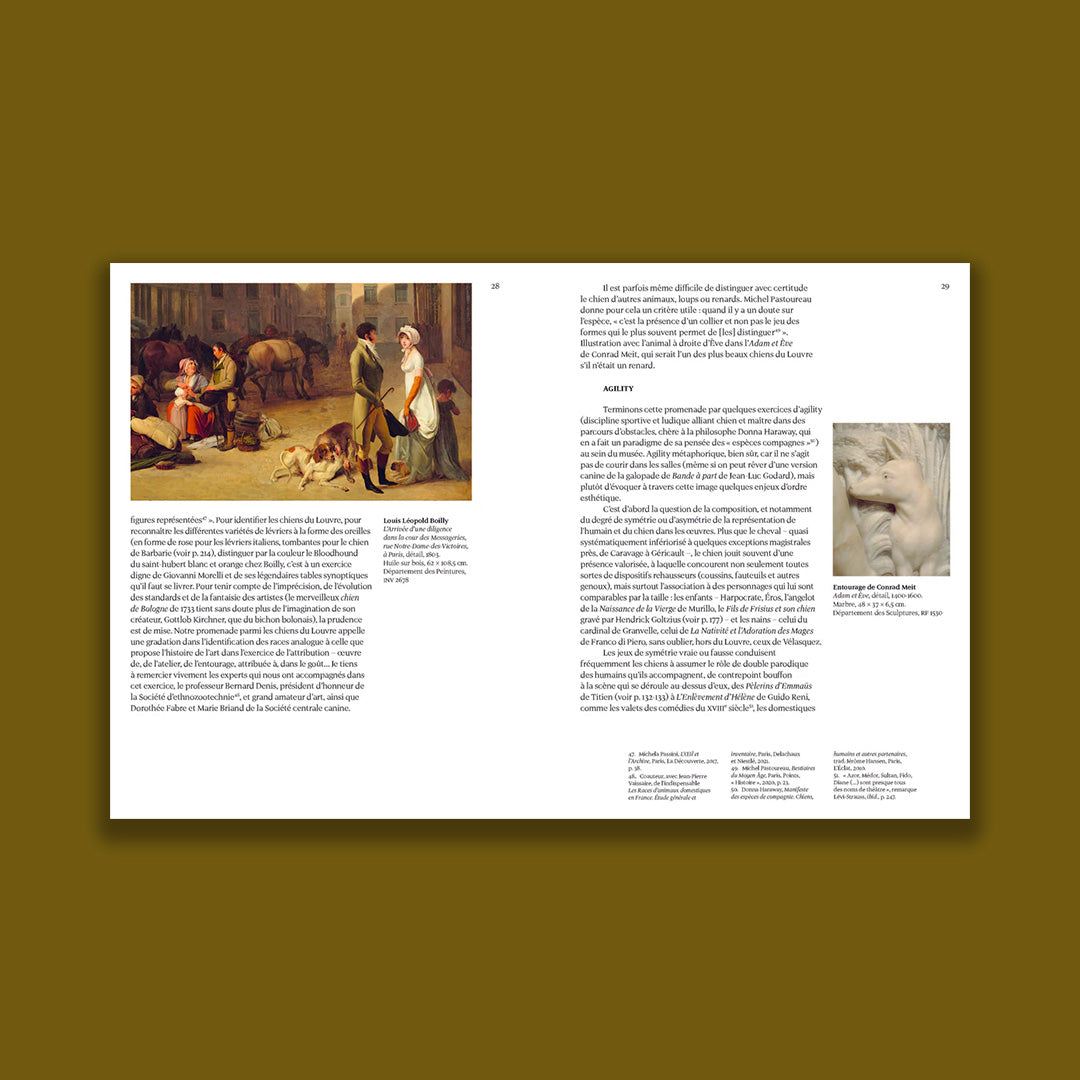 Le Louvre et ses chiens