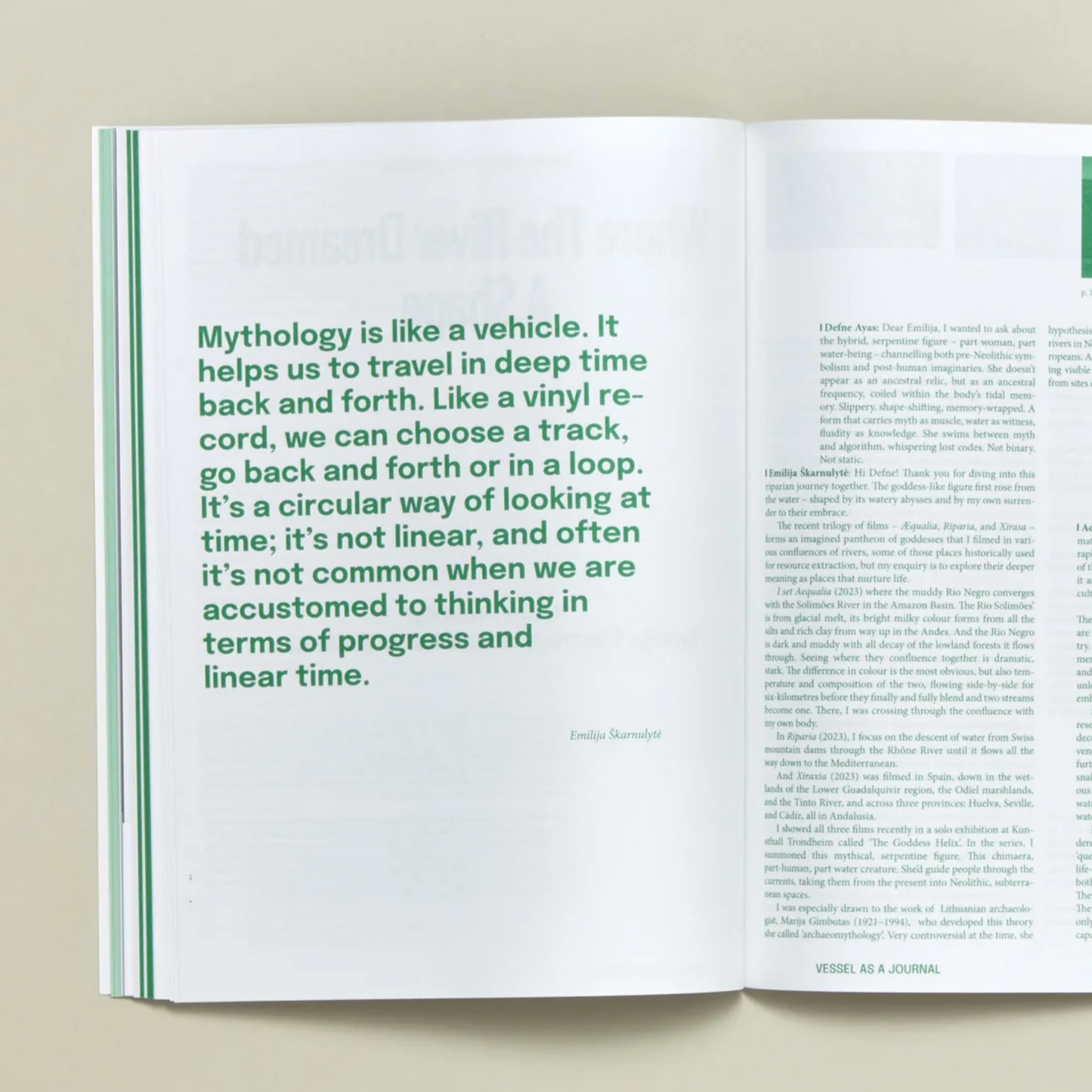 As a Journal Issue 9: Vessel