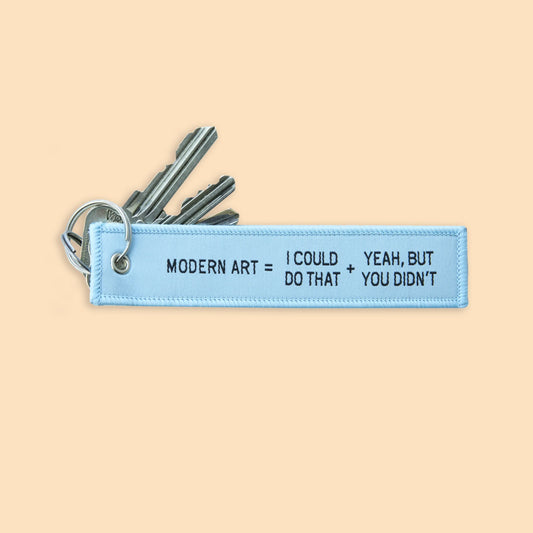 Key ring: modern art