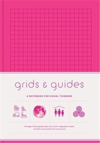 Grids & Guides Pink Notebook /anglais