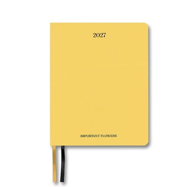 Important Flowers Planner 2027