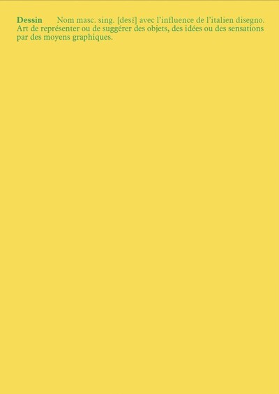 Dessin. Collection Antoine de Galbert