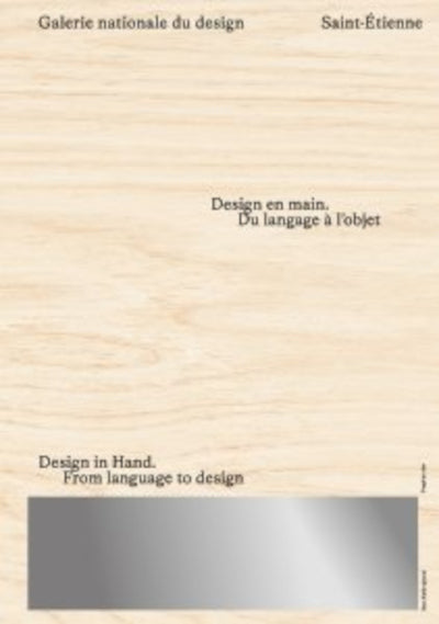 Design en main – Du langage à l'objet