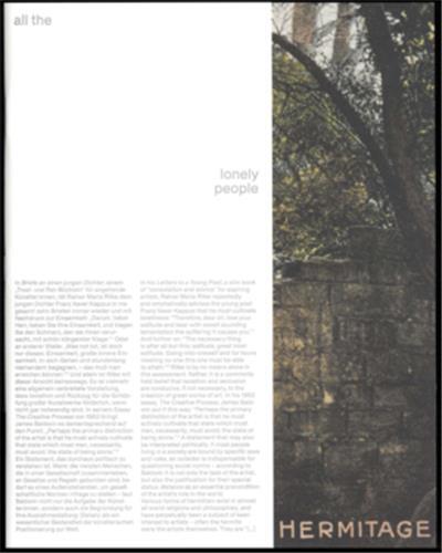 All The Lonely People (booklet) /anglais/allemand